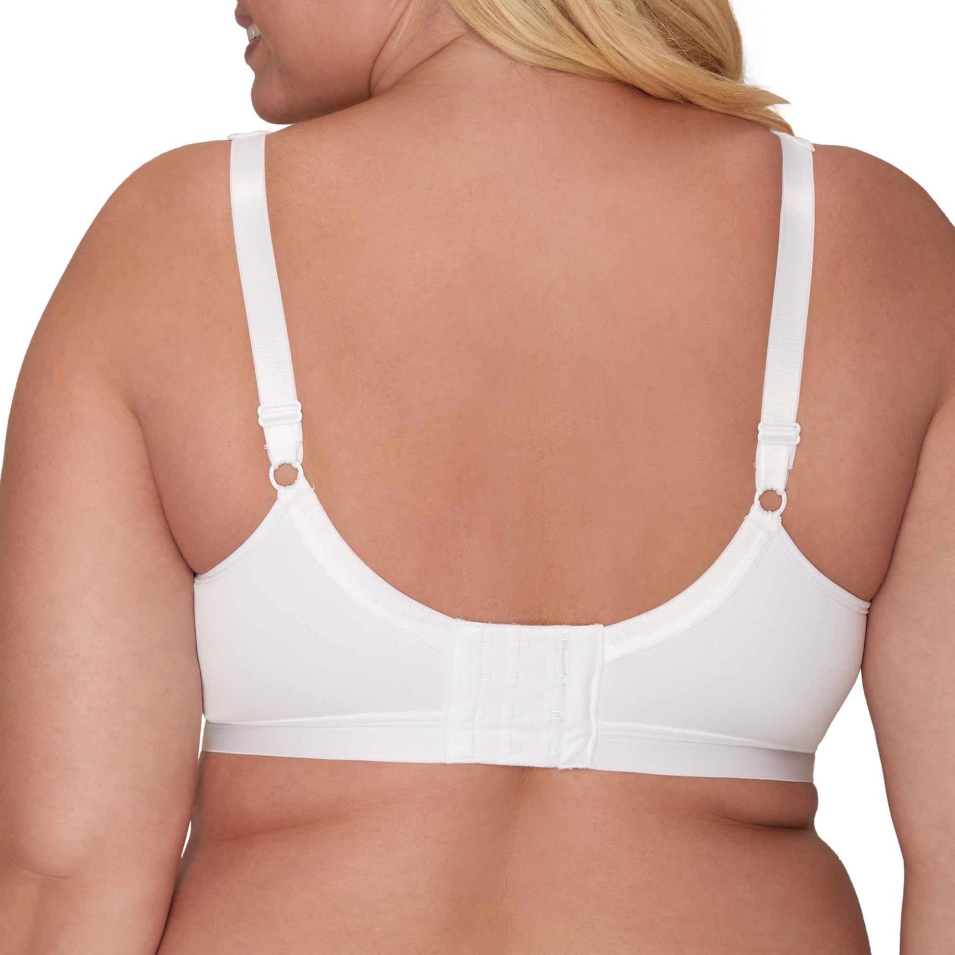 Playtex womens 18 Hour Active Breathable Comfort Wireless Us4159 Full Coverage Bra, White, 44B US