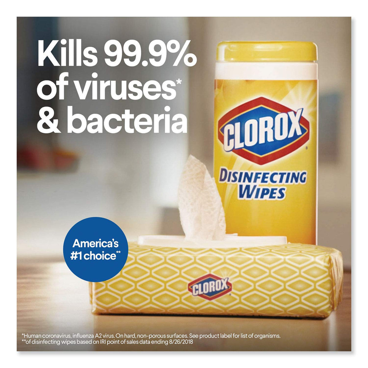 Clorox Disinfecting Wipes, Fresh Scent, 35 Count