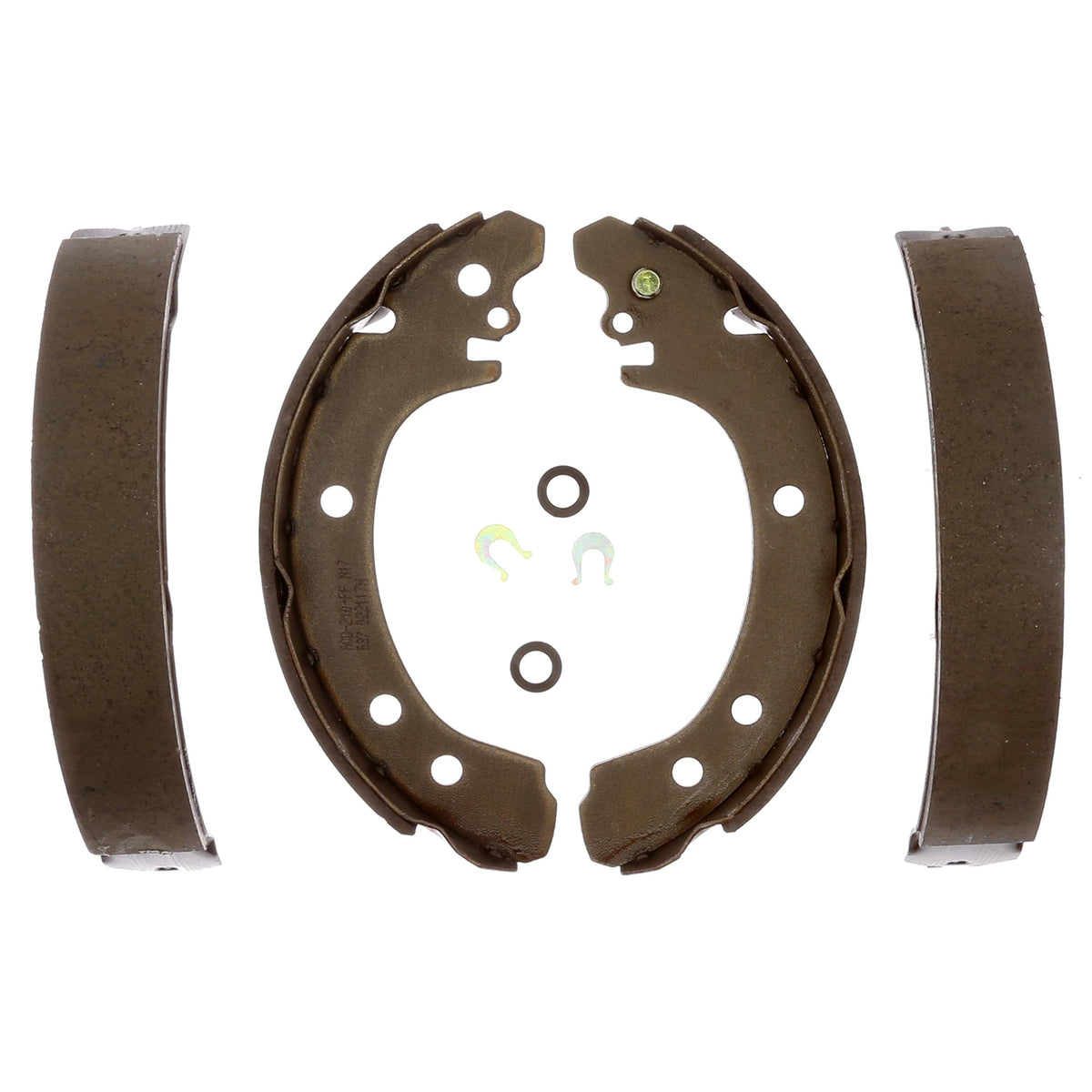 ACDelco Silver 14637B Bonded Rear Drum Brake Shoe Set