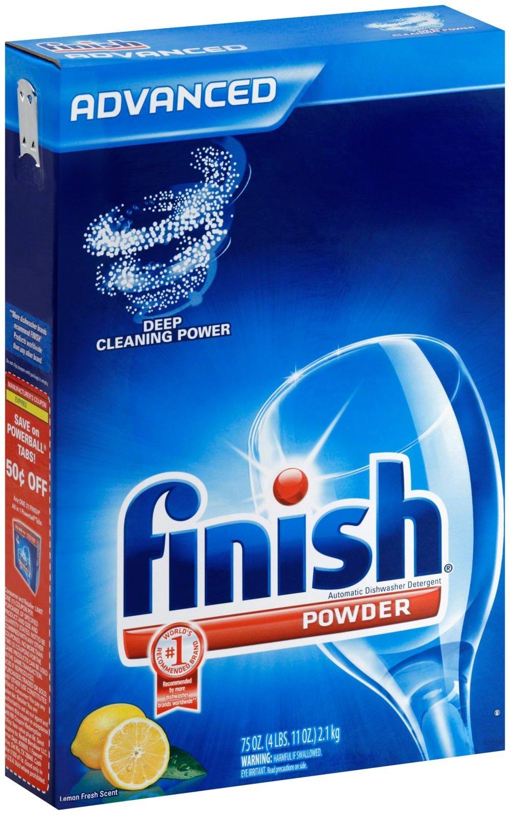 Finish Powder-Lemon Fresh-75 oz