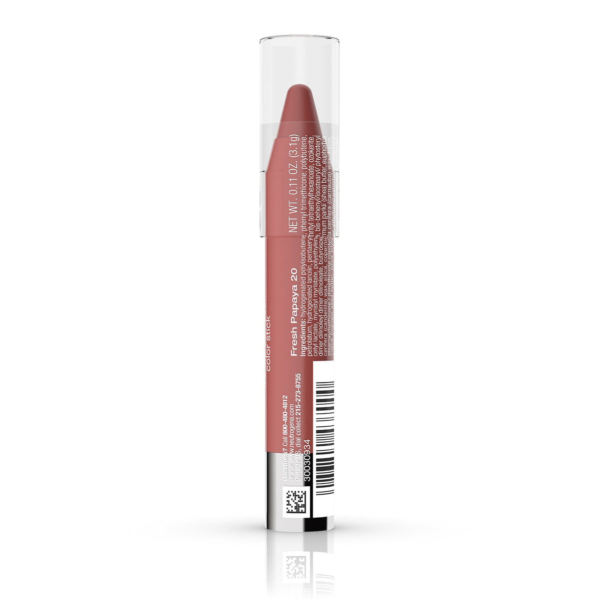 Neutrogena Moisturesmooth Color Stick, 20 Fresh Papaya, .011 Oz.