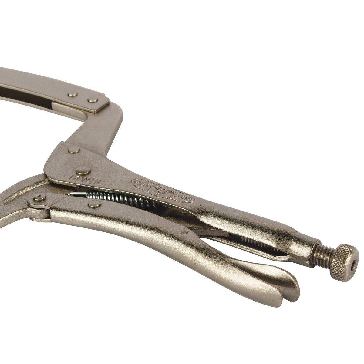 Vise-Grip 21 Vise-Grip Original Locking C-Clamp with Regular Tips, 18-Inch