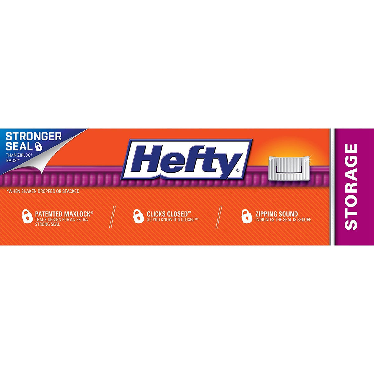 Hefty Slider Storage Bags (Quart, 20 Count)