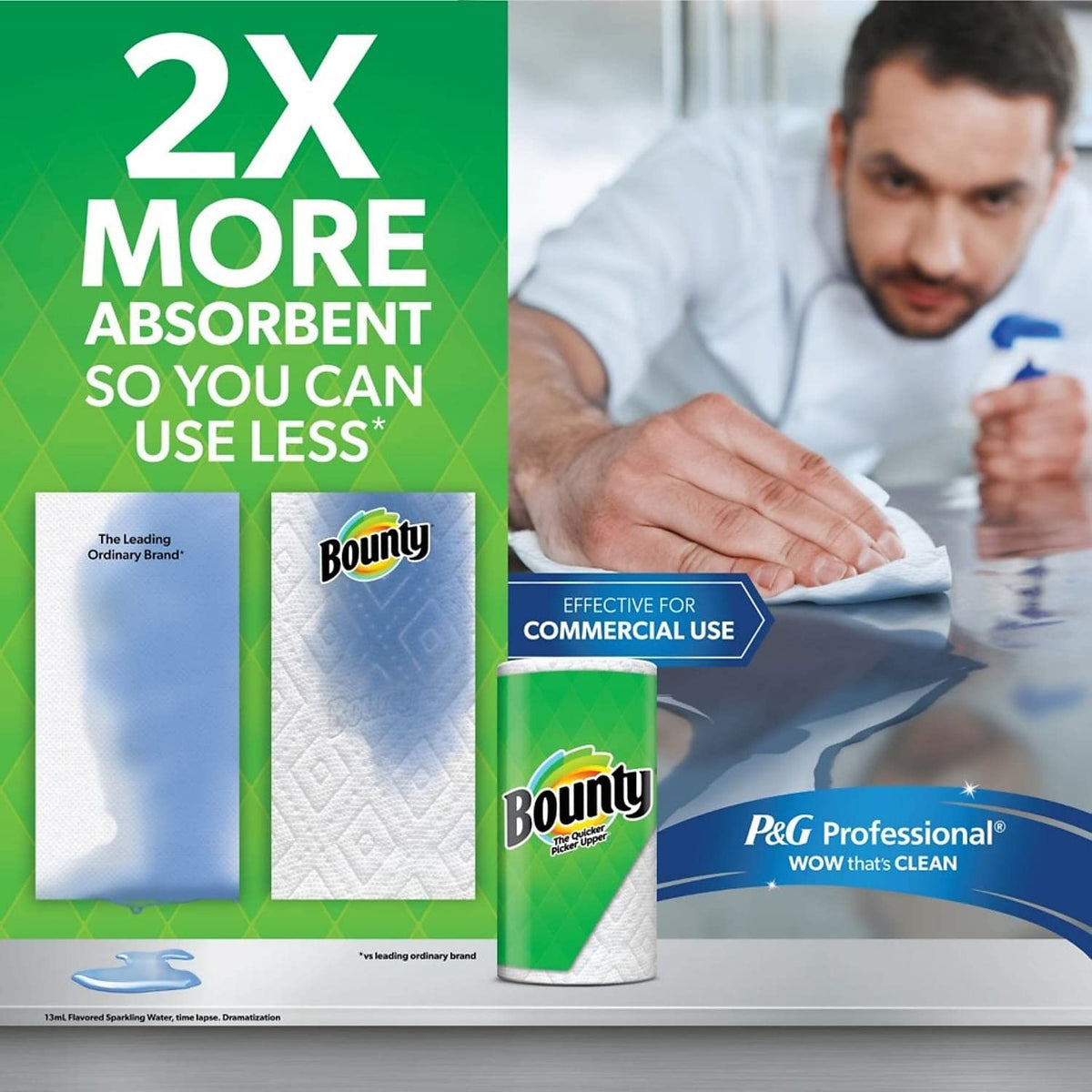 Bounty 2847075 Select-A-Size Paper Towels 2-Ply 110 Sheets/Roll