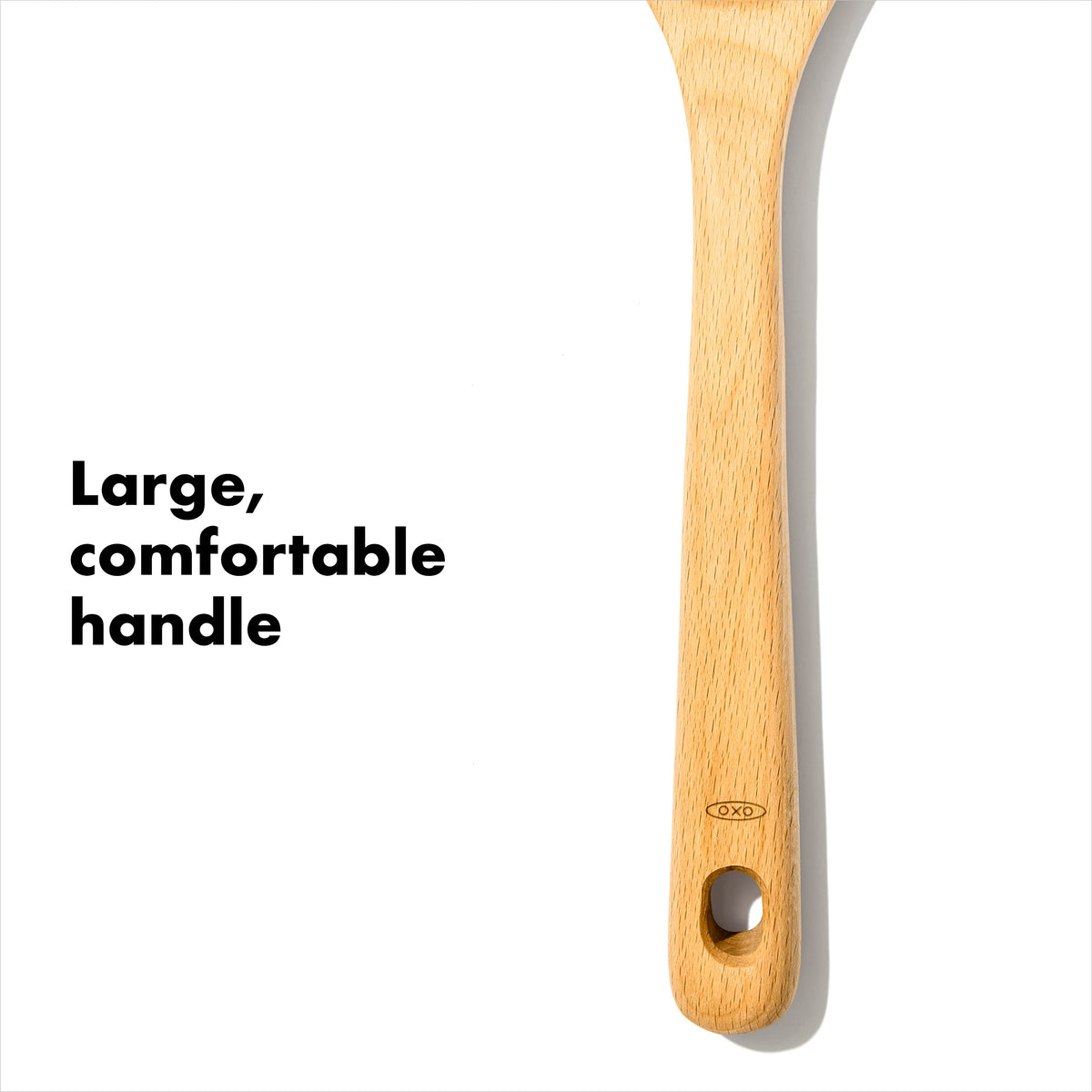 OXO Good Grips Large Wooden Slotted Spoon, Beech