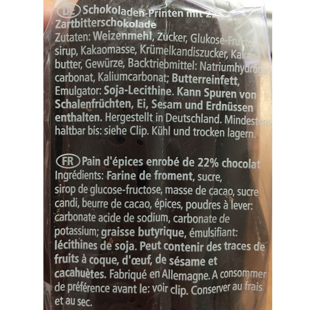 KINKARTZ Dark Chocolate Coated Gingerbread, 200 GR
