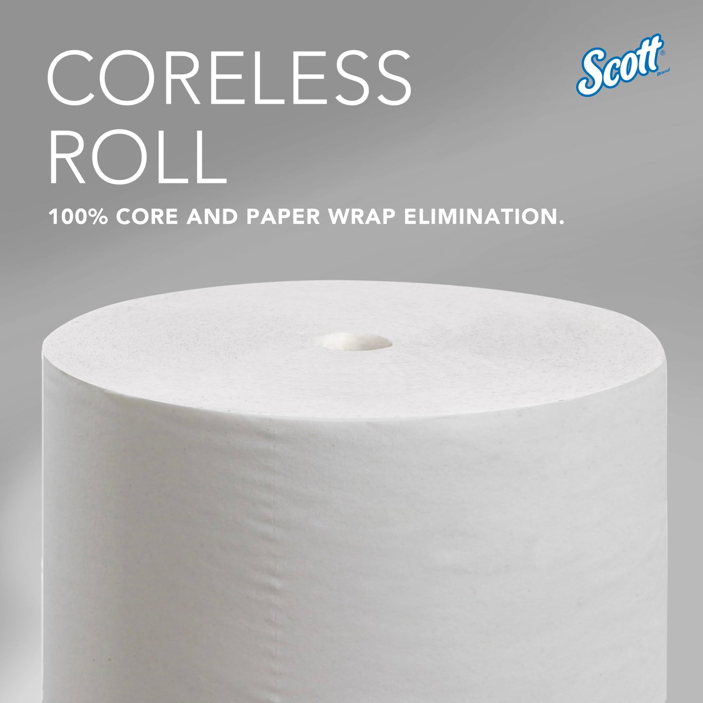 ScottÂ® Essential Coreless High-Capacity Standard Roll Bulk Toilet Paper (04007), 2-Ply, White (1,000 Sheets/Roll, 36 Rolls/Case, 36,000 Sheets/Case)