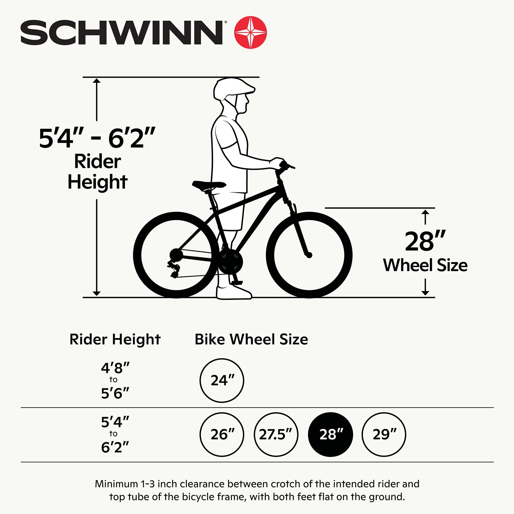 Schwinn Discover 2 Adult Hybrid Bike for Men and Women, 700c Wheels, 21-Speeds, 17-Inch Step-Over Frame, Front and Rear Fenders, Rear Cargo Rack, Black