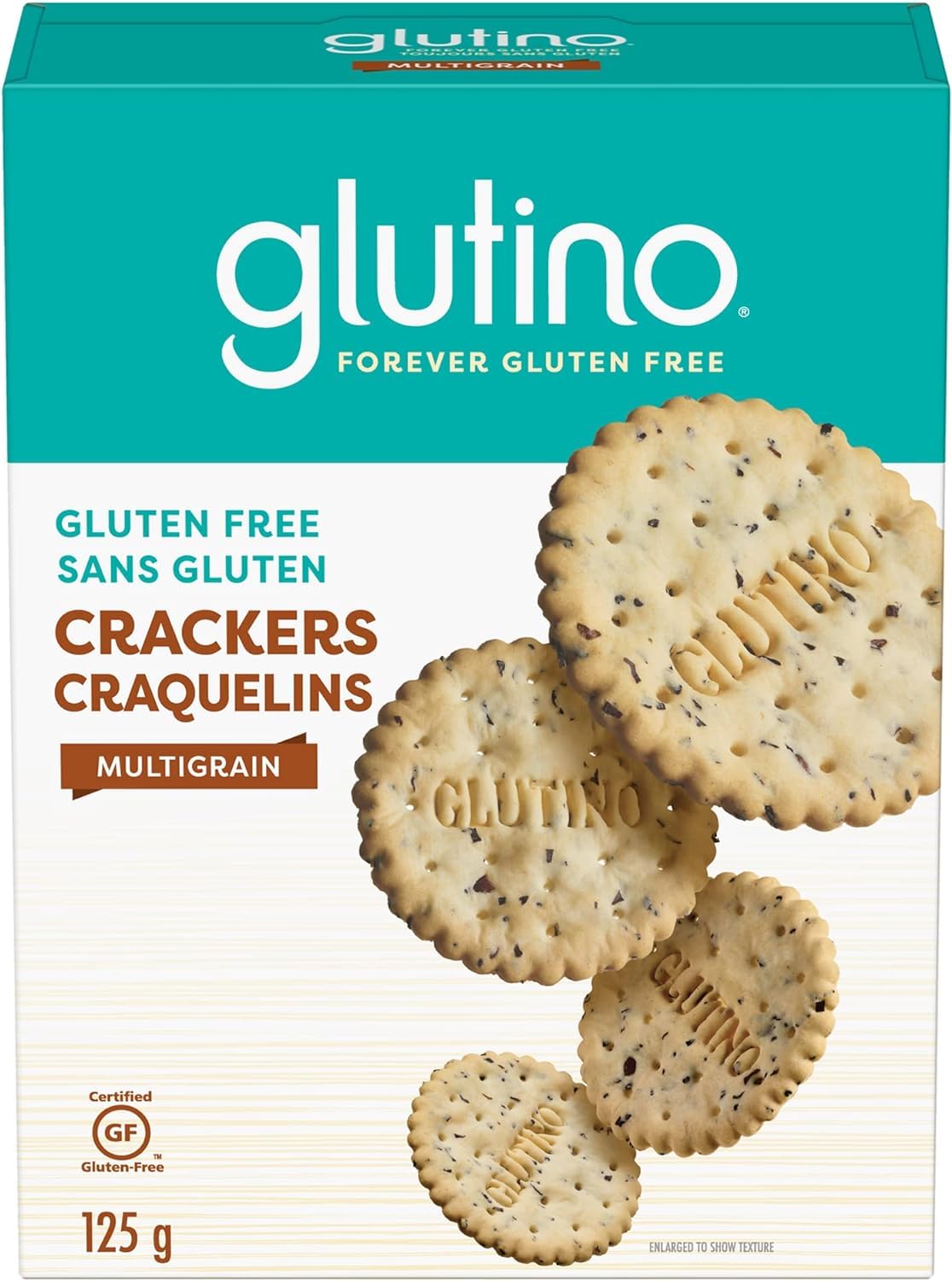 GLUTINO Multigrain Crackers, 4.4 OZ