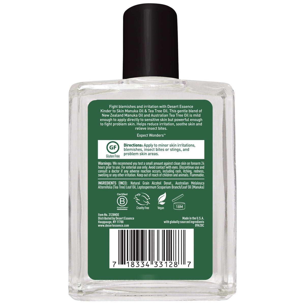 Desert Essence OIL BODY MANUKA TEA TREE