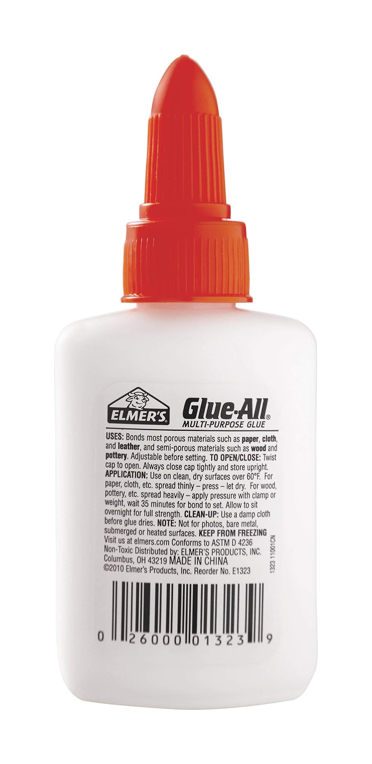 Elmer's Glue-All Multi-Purpose Glue, 1.25 Ounces, White (E1323)