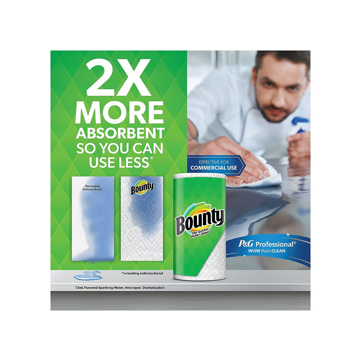 Bounty 2847075 Select-A-Size Paper Towels 2-Ply 110 Sheets/Roll