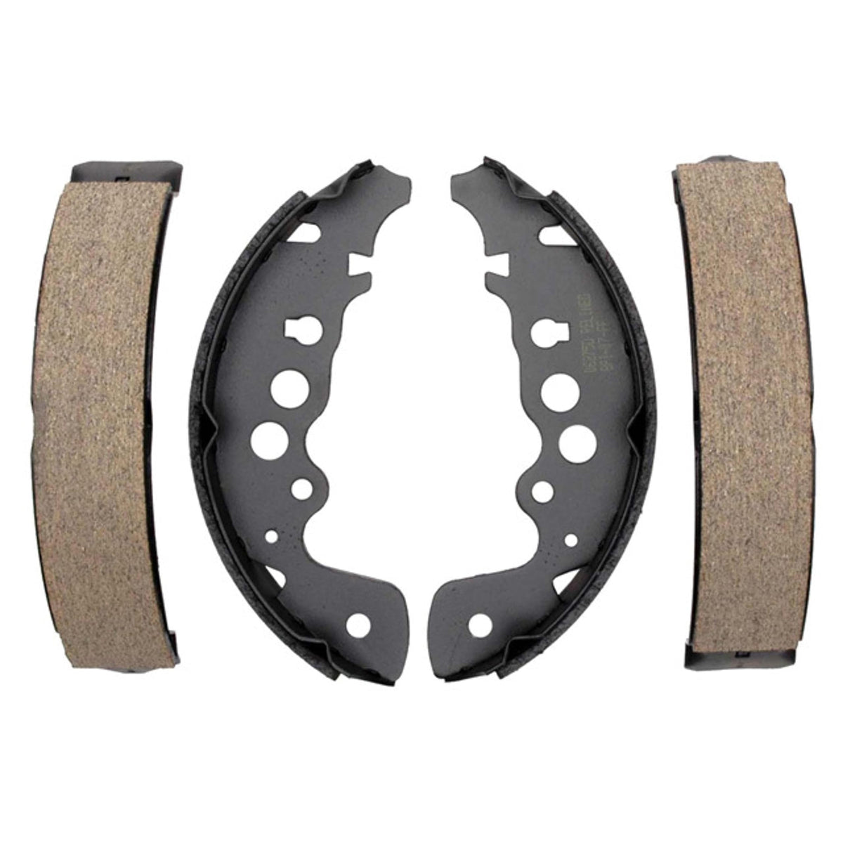 ACDelco Gold 17738B Bonded Rear Drum Brake Shoe Set