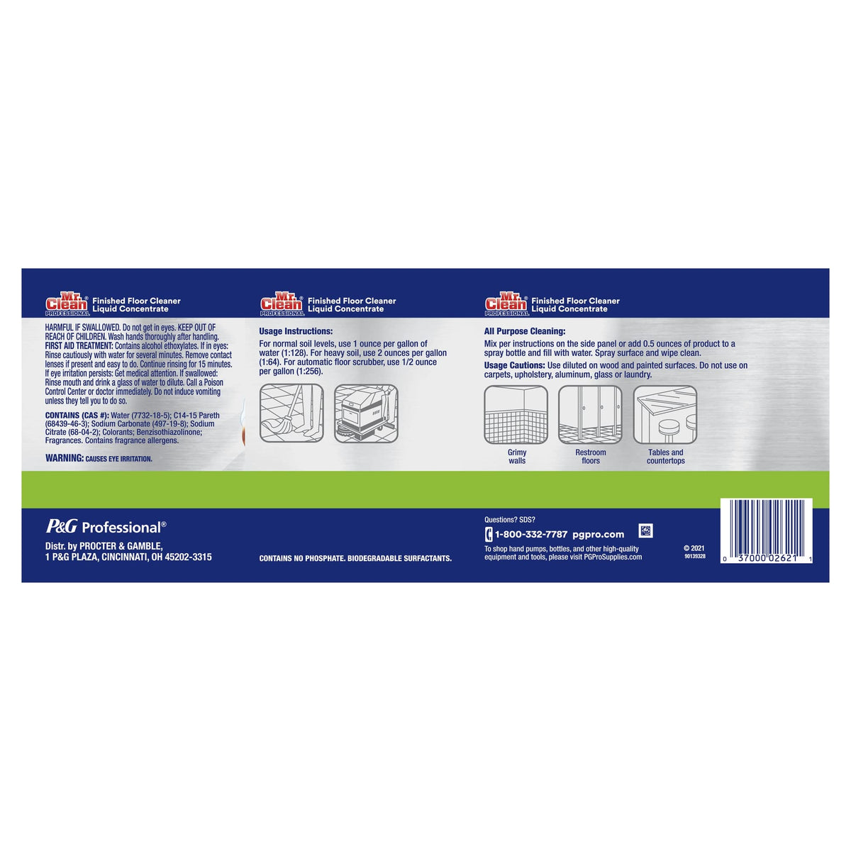 Mr. Clean® Floor Cleaner, 128 Oz Bottle