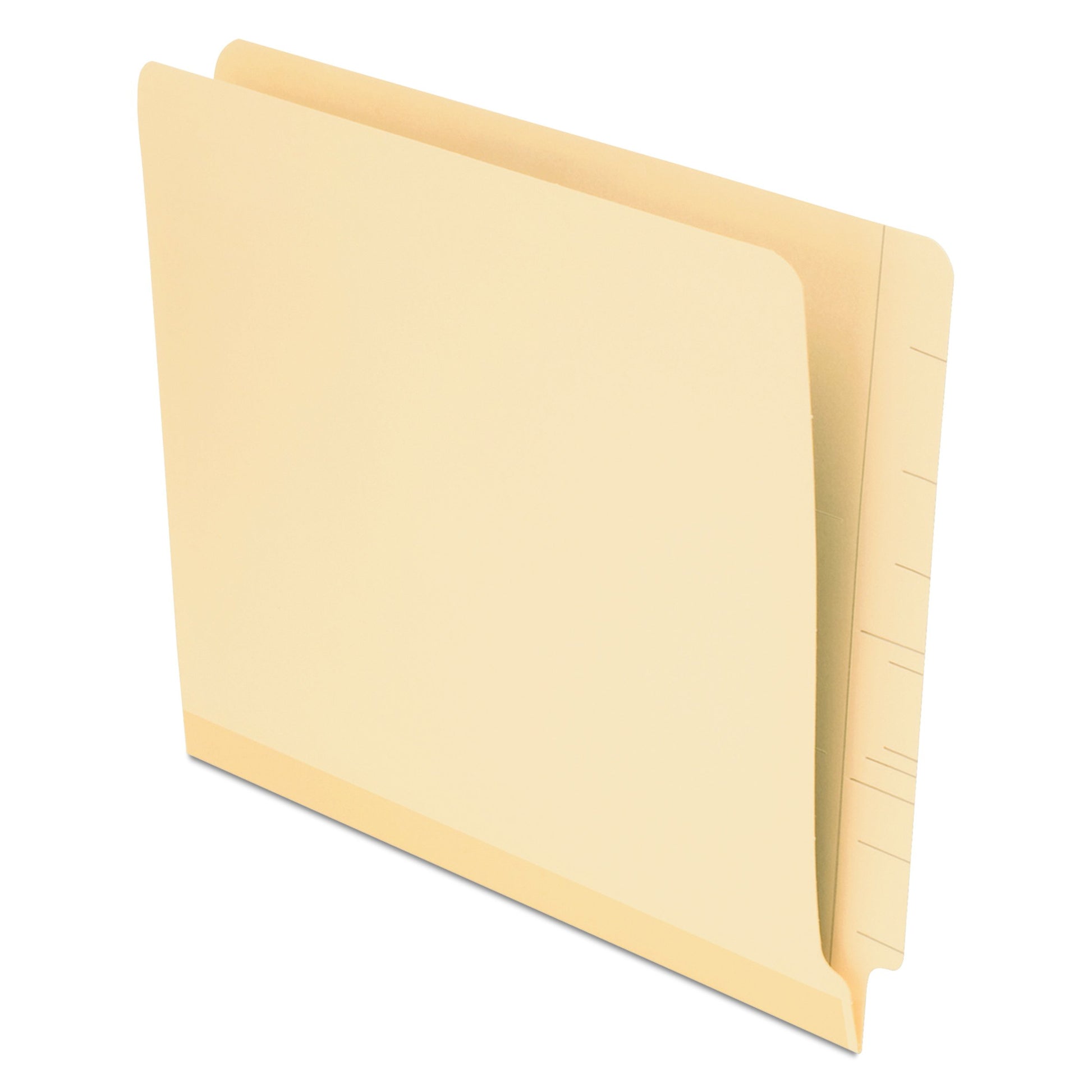 Pendaflex Reinforced Manila End-Tab Folders, Letter Size, Straight Cut, 100/BX (11035)