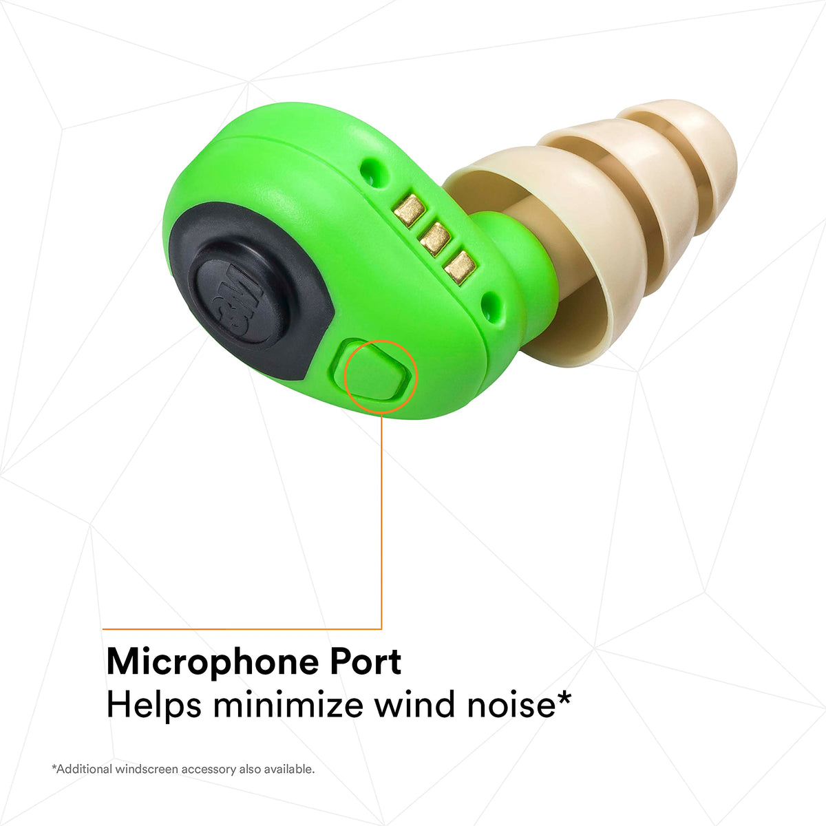 3M PELTOR EEP-100 Ear Plug Kit, Rechargeable, Noise Reduction, Construction, Manufacturing, Maintenance