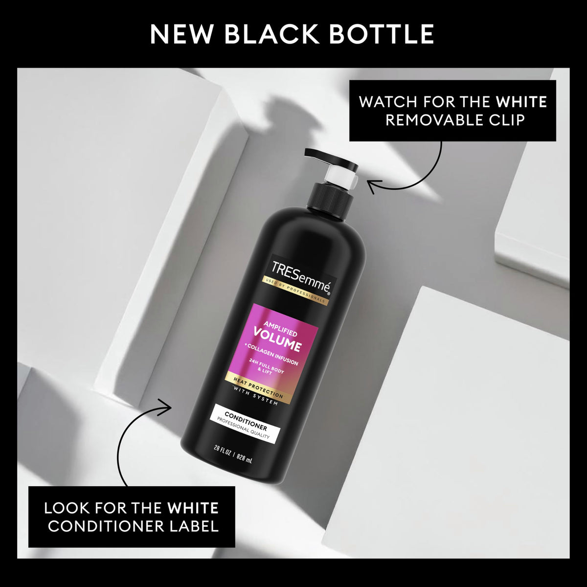TRESemmé 24 Hour Volume Conditioner For Fine Hair Formulated With Pro Style Technology 28 Fl Oz