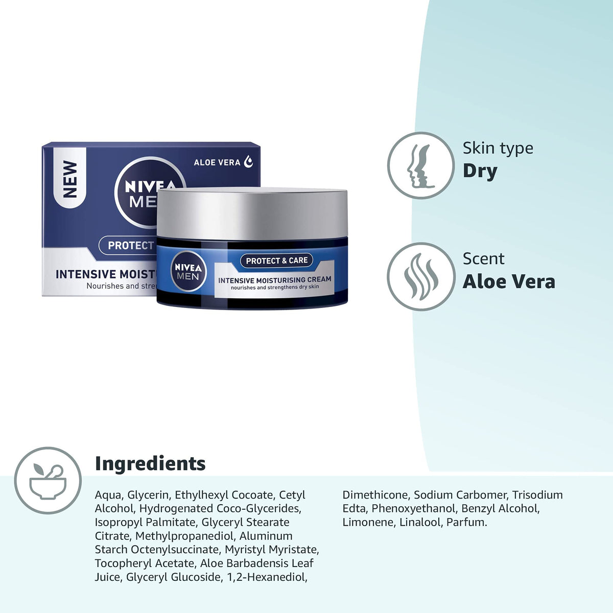 Nivea for Men Intensive Moisturising Cream 50ml