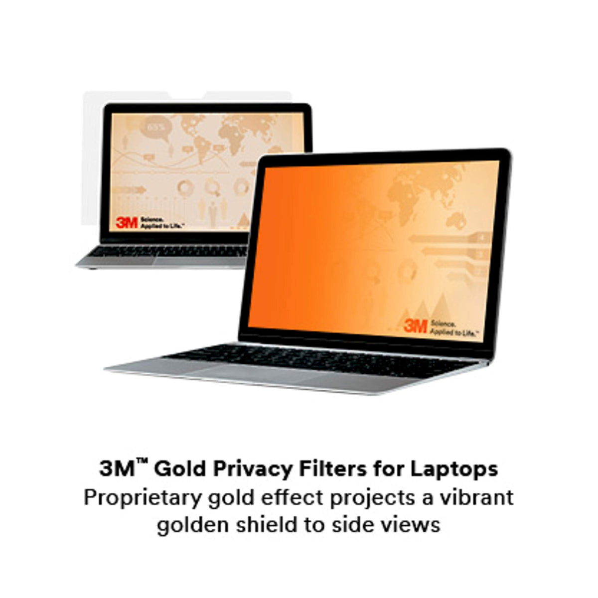3M Gold Privacy Filter for 13" Apple MacBook Pro with Retina Display (2012-2015 Model) (GFNAP004)