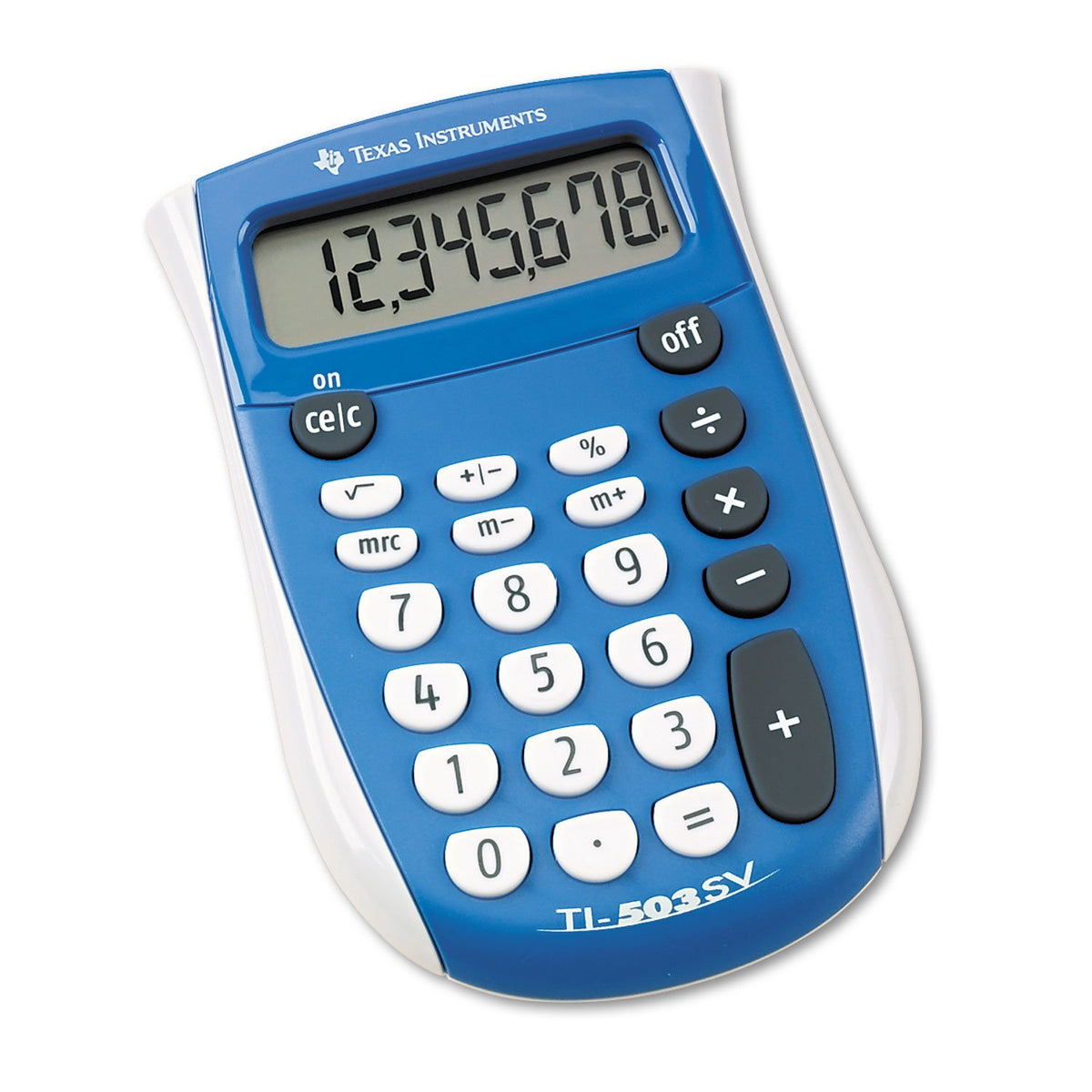 Texas Instruments TI503SV TI-503SV Pocket Calculator, 8-Digit LCD