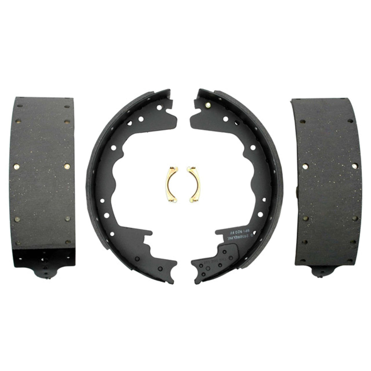 ACDelco Gold 17583R Riveted Rear Drum Brake Shoe Set