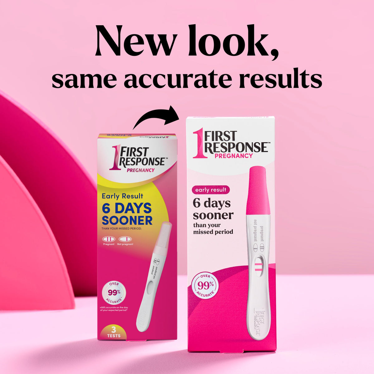 First Response Early Result Pregnancy Test, 3 Count(Pack of 1)(Packaging & Test Design May Vary)