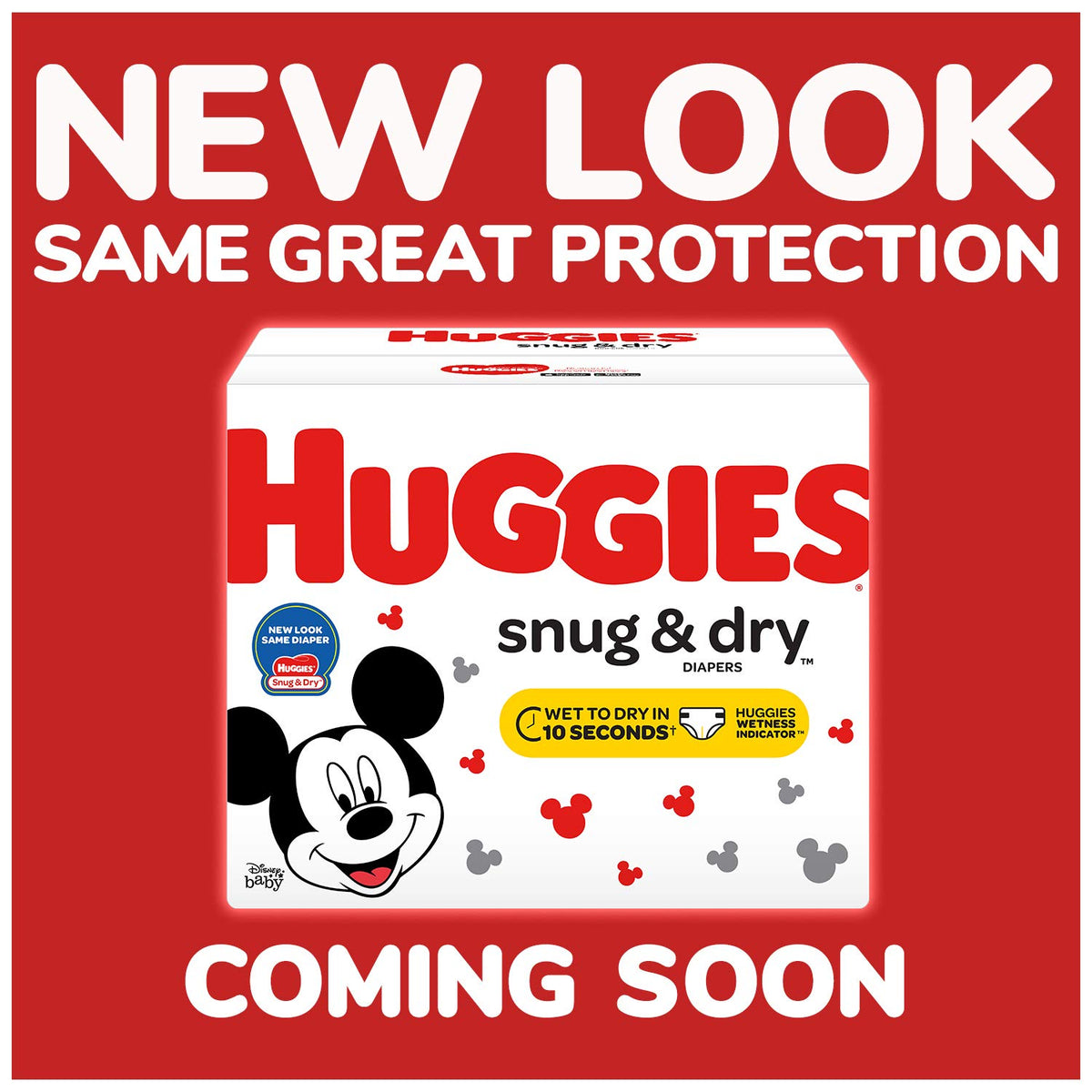 HUGGIES Snug & Dry Diapers, Size 2, 104 Count, BIG PACK (Packaging May Vary)