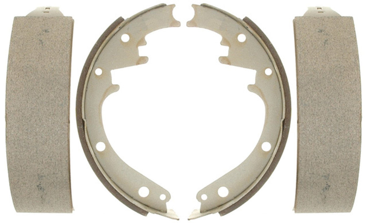 ACDelco Silver 14473B Bonded Rear Drum Brake Shoe Set