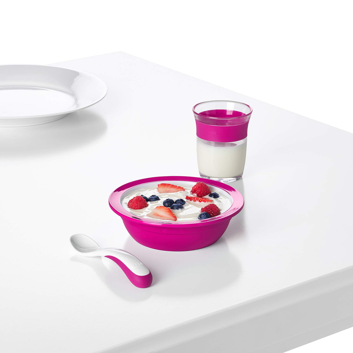 OXO Tot Melamine Bowl, Pink