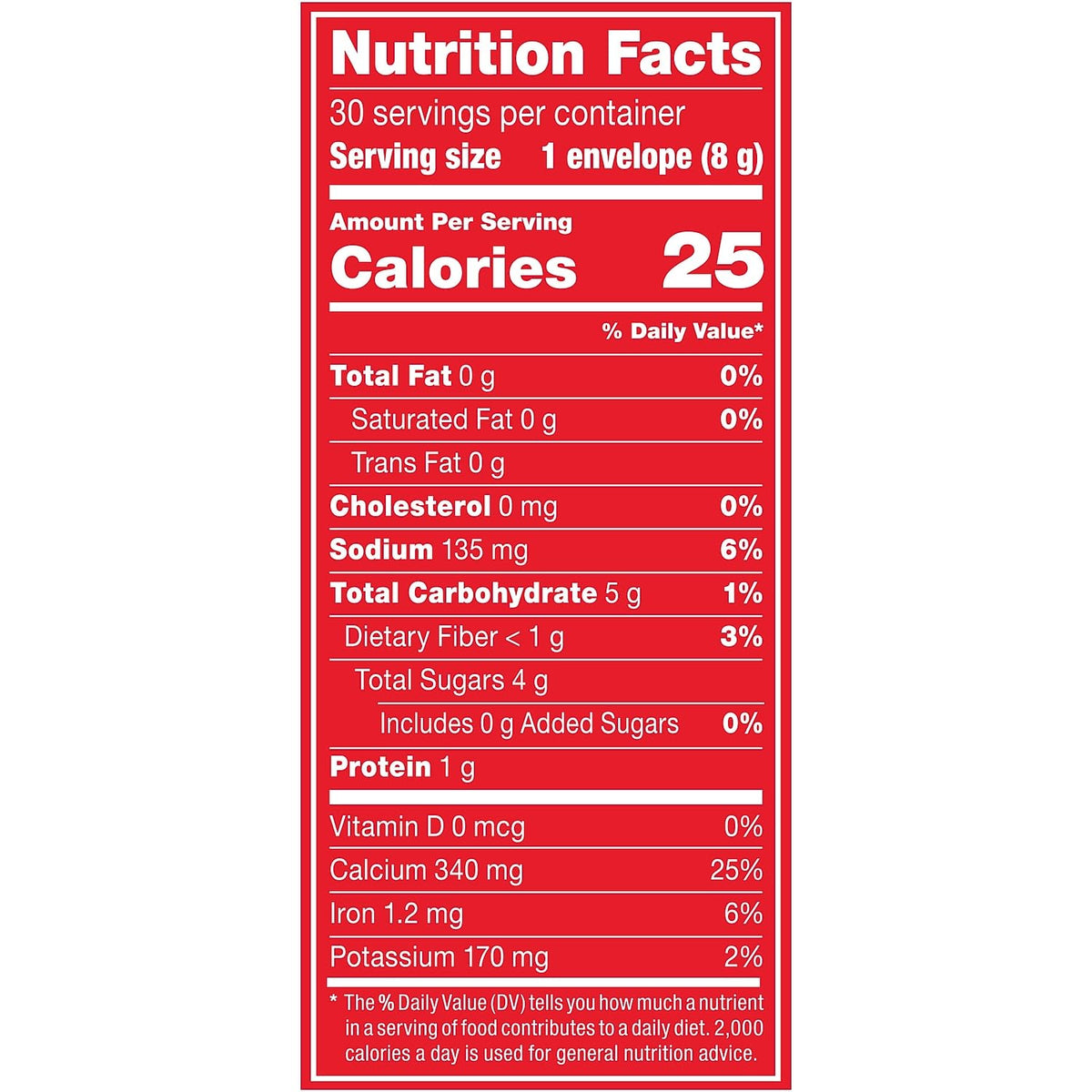 Nestle Cocoa Mix No Sugar Added 30 Count .28 Oz Packets