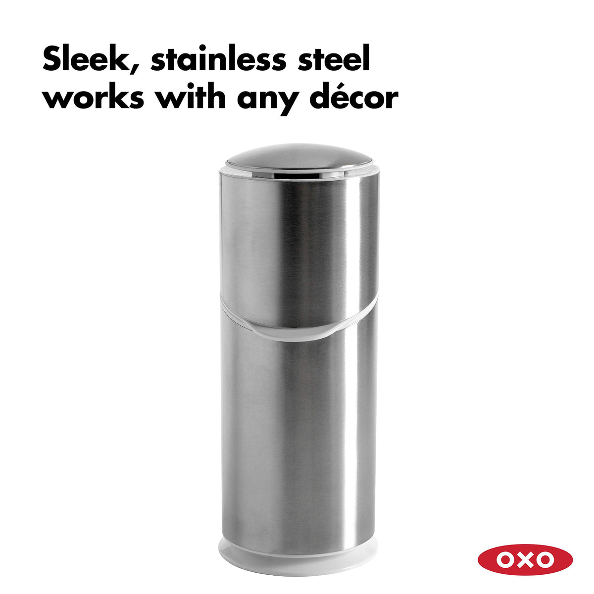 OXO Good Grips Stainless Steel Toothbrush Organizer 9.5 Inch