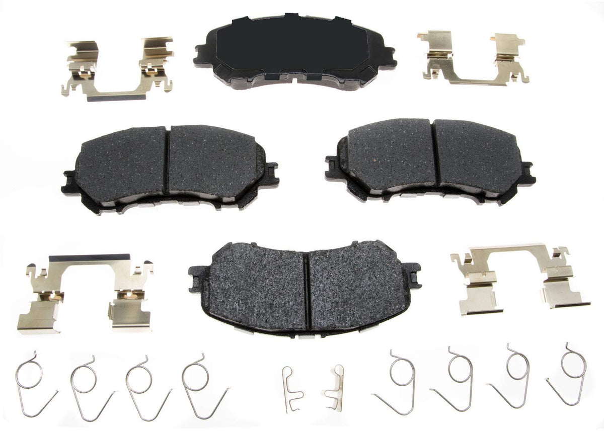 ACDelco Gold 17D1737CH Ceramic Front Disc Brake Pad Set
