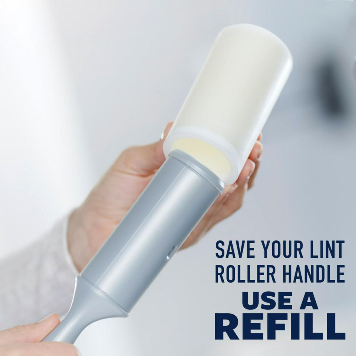 Scotch-Brite Everyday Clean Lint Roller, Lint Remover for Pet Hair, Dark Clothes, Furniture, and Dusty Surfaces, Picks Up Fur & Fluff in Your Home, Car, & Office, 2 Pack, 140 Adhesive Sheets Total