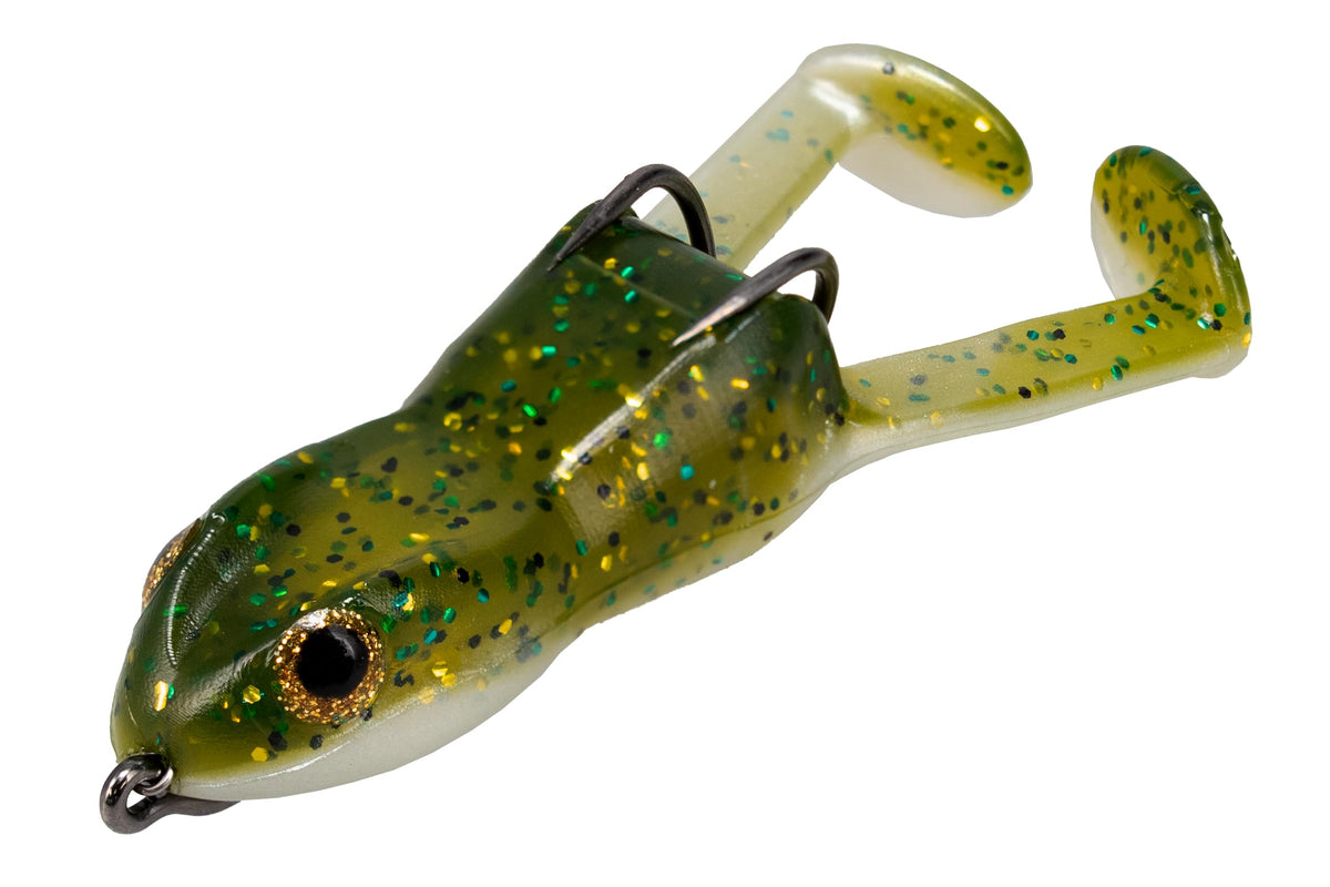 Stanley SRFT2-212 Ribbit Top Toad, 2/Pk 1 Rigged - Baby Bass