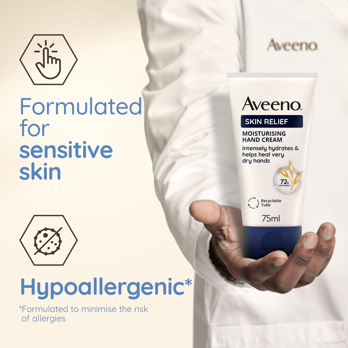 Aveeno 75 ml Skin Relief Hand Cream by Aveeno