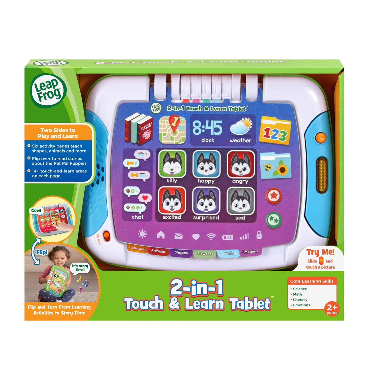 LeapFrog 2-in-1 Touch and Learn Tablet