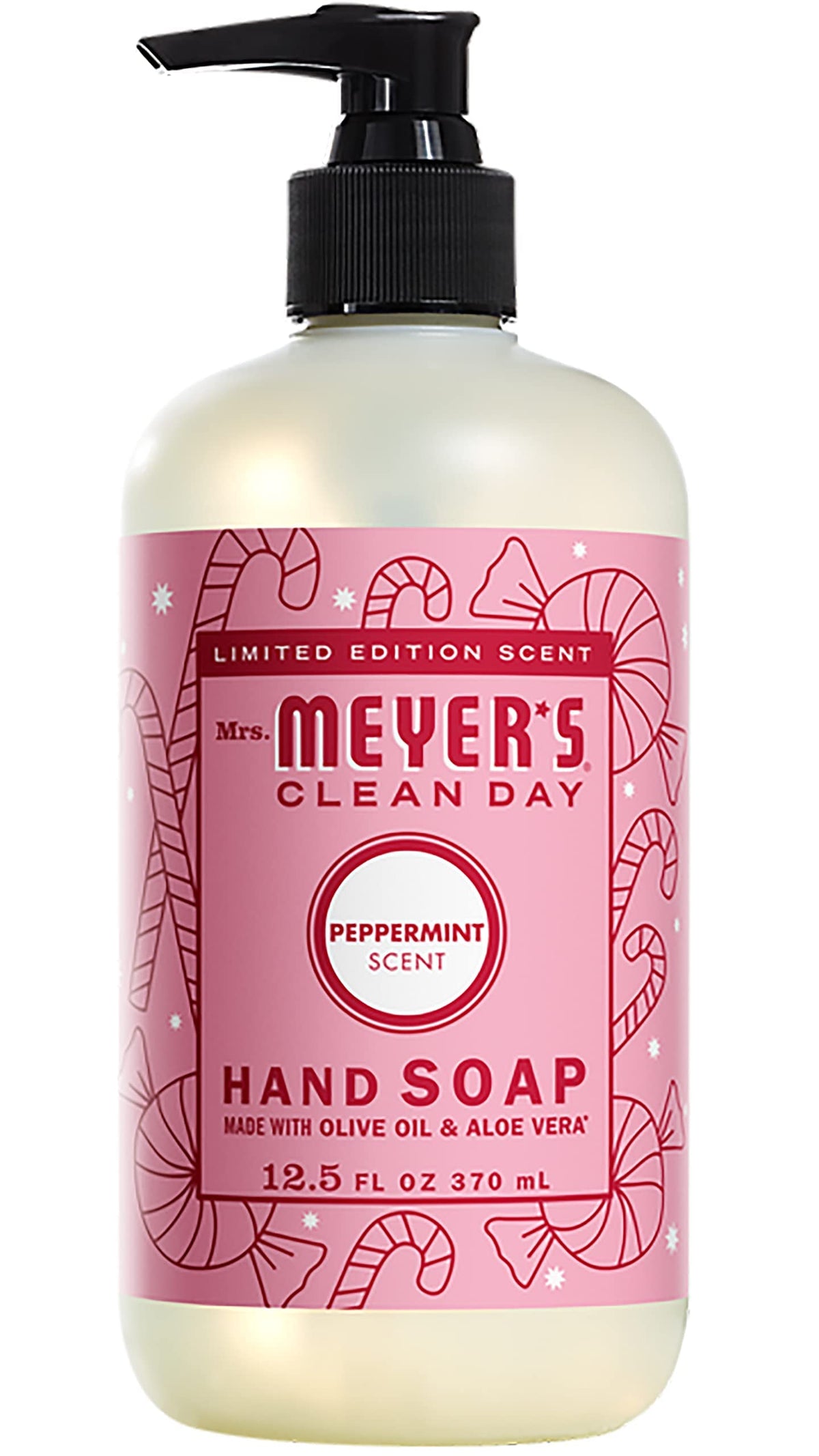 Mrs. MEYER'S Kitchen Set, Dish Soap, Hand Soap, and Multi-Surface Cleaner, 3 CT (Peppermint)