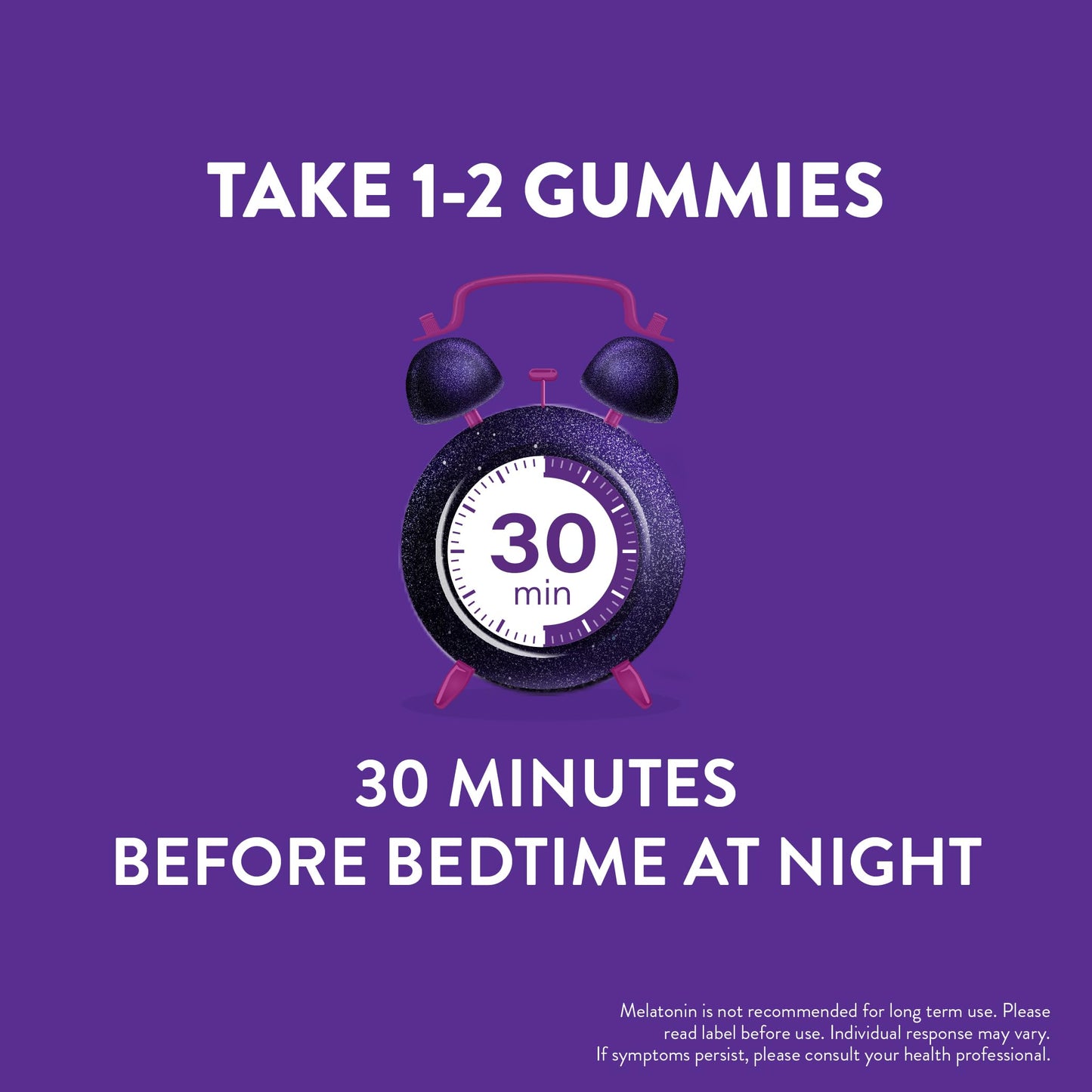 ZzzQuil PURE Zzzs Melatonin Sleep Aid Gummies, Helps You Fall Asleep Naturally, Wildberry Vanilla Flavor, Chamomile Lavender & Valerian Root, 1mg per gummy, 24 Count