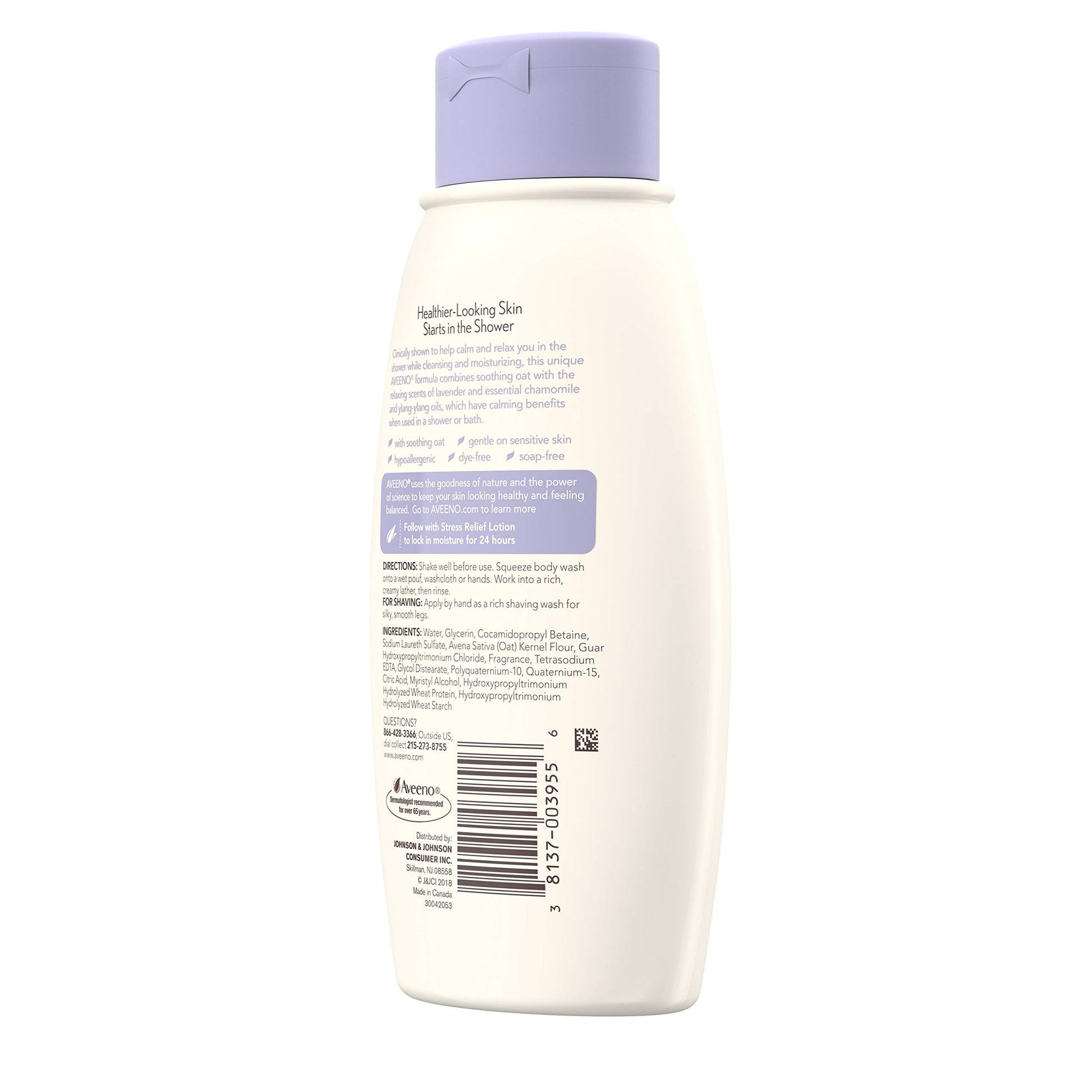 Aveeno Stress Relief Body Wash - 12 oz
