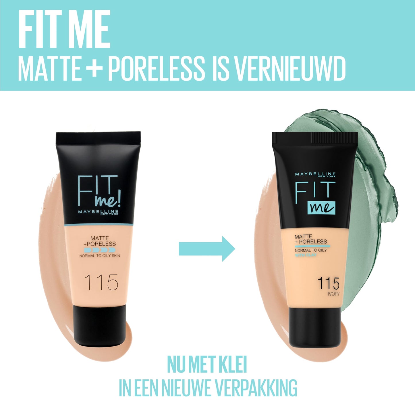 Maybelline Fit Me Foundation, Medium Coverage, Blendable With a Matte and Poreless Finish, For Normal to Oily Skin, Shade: 365 Espresso, 30ml