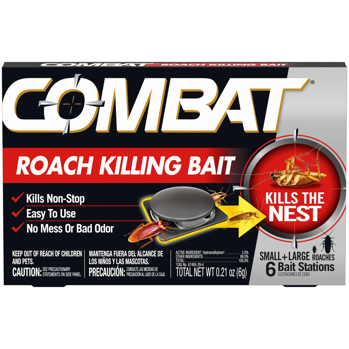 Combat Quick Kill Rch Bait 6 ct product image 1