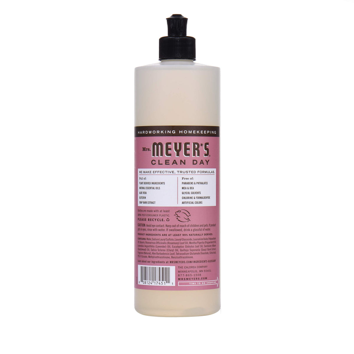 Mrs Meyer's, Liquid Dish Soap Rosemary, 16 Fl Oz