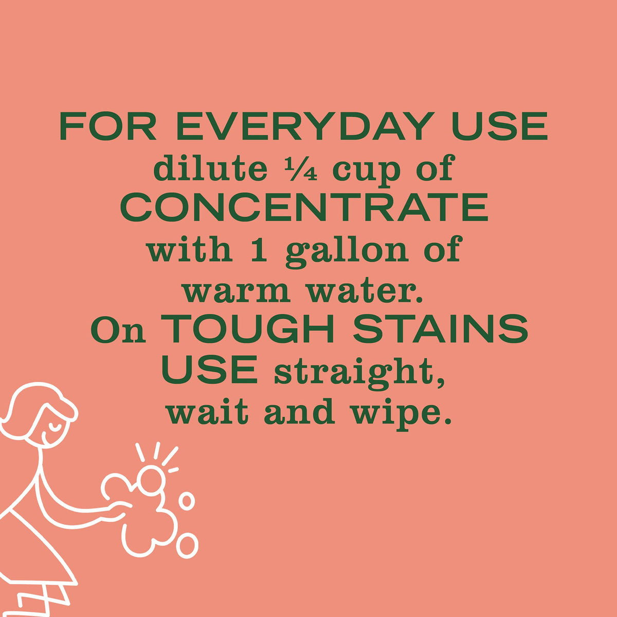 MRS. MEYER'S CLEAN DAY Multi-Surface Cleaner Concentrate, Use to Clean Floors, Tile, Counters, Geranium, 32 fl. Oz