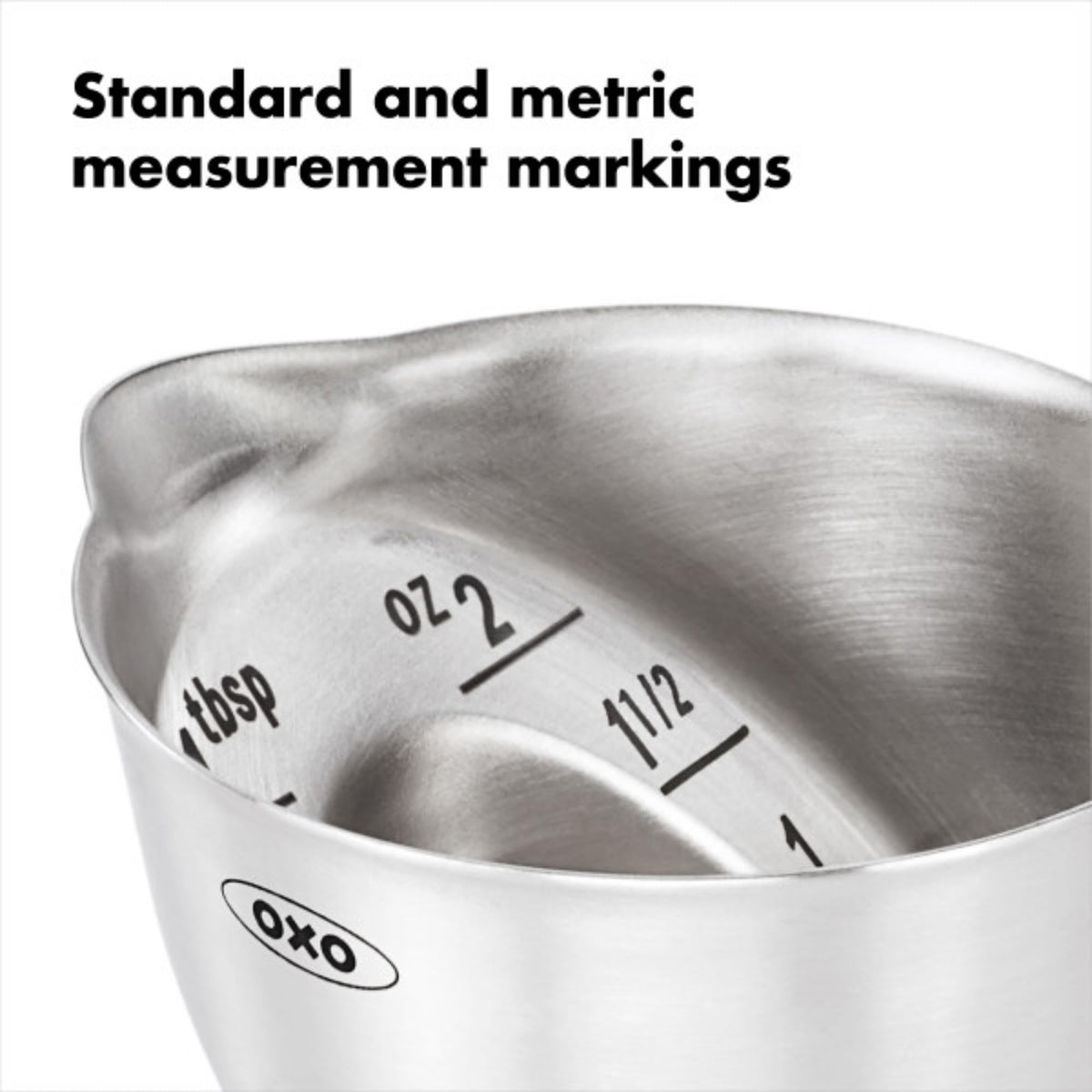 OXO SteeL Angled Measuring Jigger