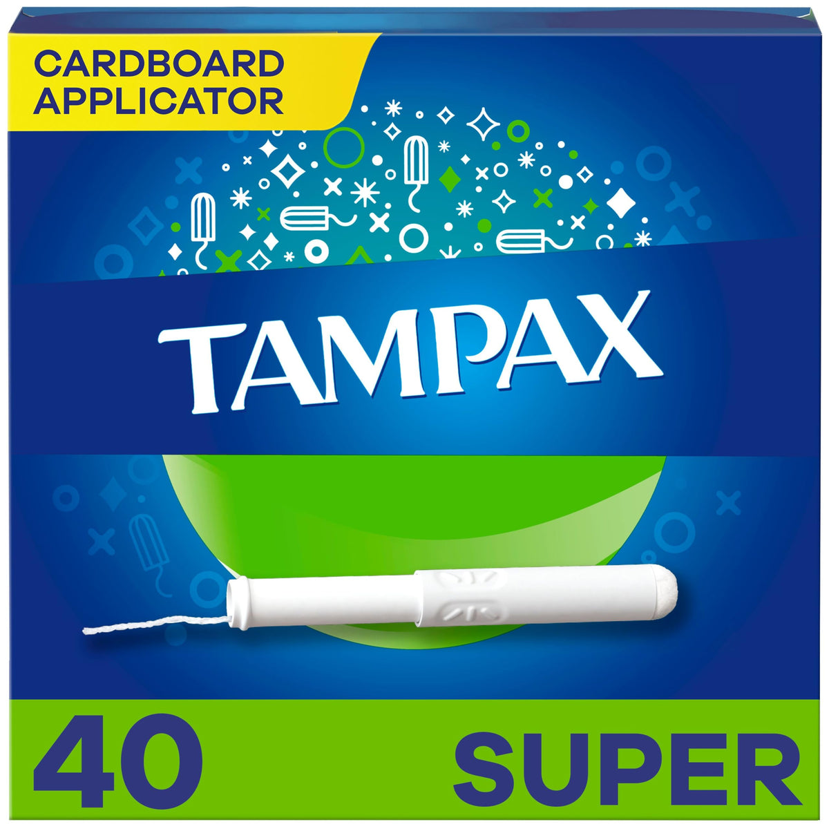 Tampax 40's Super Flushable product image 1