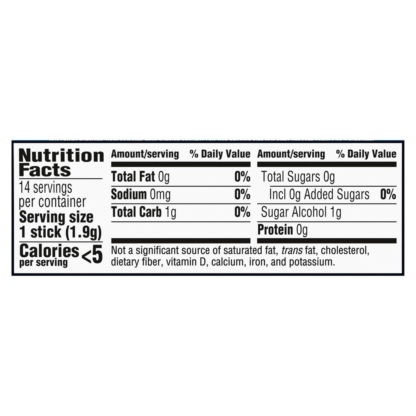 Trident Mint Bliss Sugar-Free Chewing Gum, 12 Packs of 14 Pieces (168 Total Pieces)