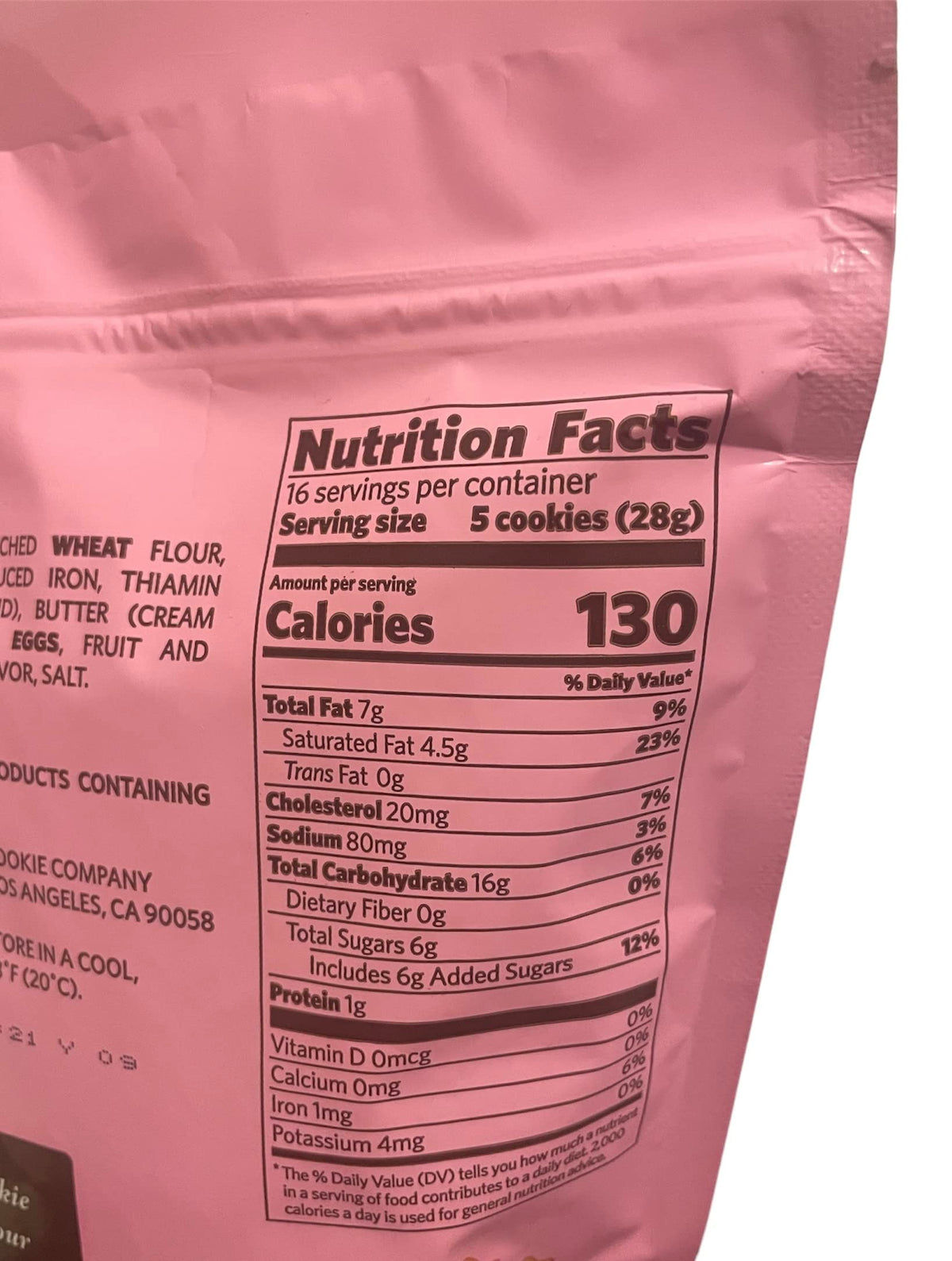 Honolulu Cookie Company Premium Guava Shortbread Cookies - 16 oz Mini Bites Guava