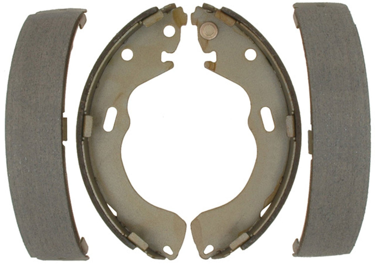 ACDelco Silver 14760B Bonded Rear Drum Brake Shoe Set