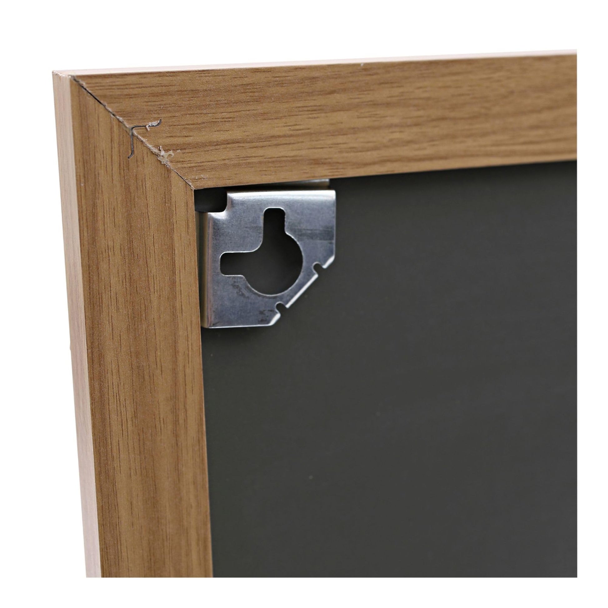 Universal 43602-UNV 24 in. x 18 in. Cork Board with Oak Style Frame - Tan Surface