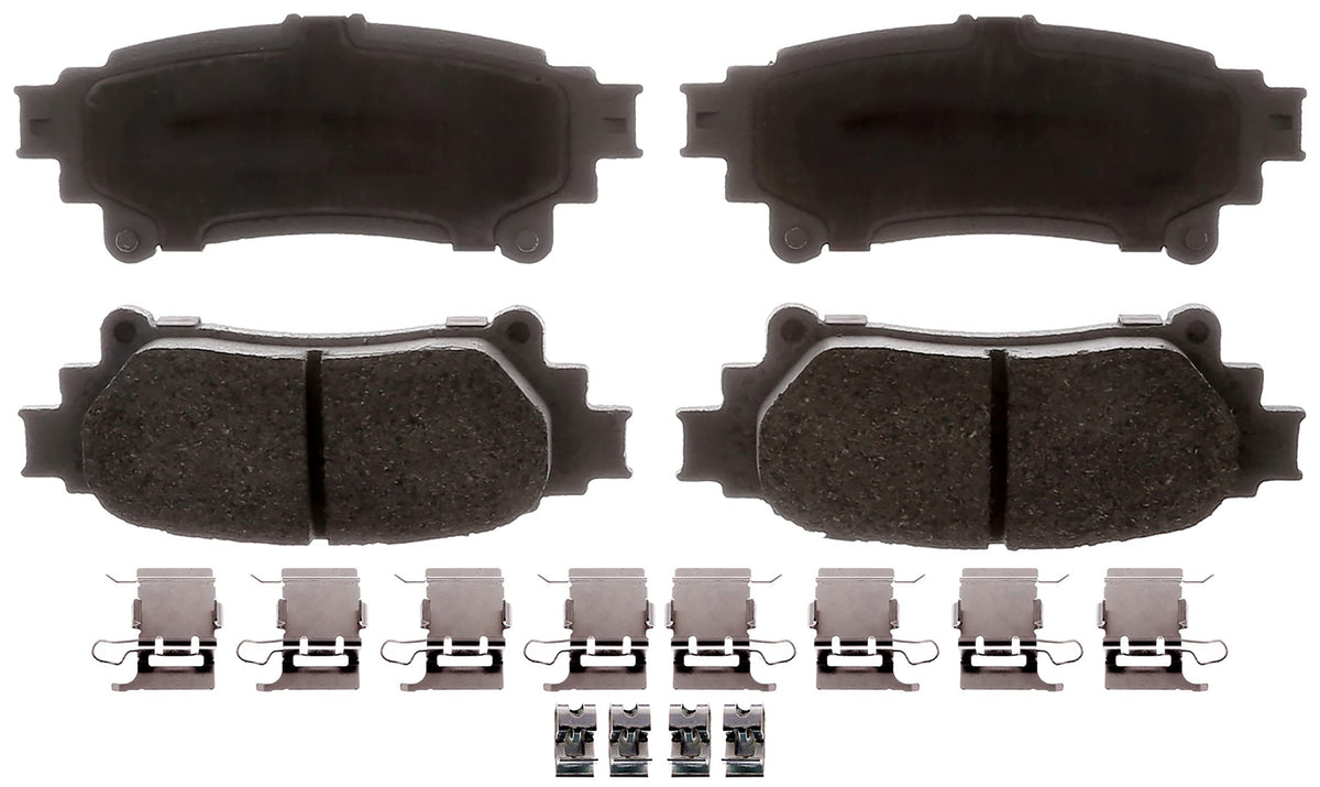 ACDelco Gold 17D1391CH Ceramic Rear Disc Brake Pad Set